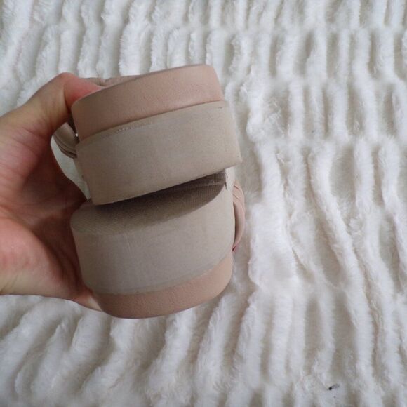 Seychelles Low Key  leather platform slides sandals 9 - Picture 7 of 10